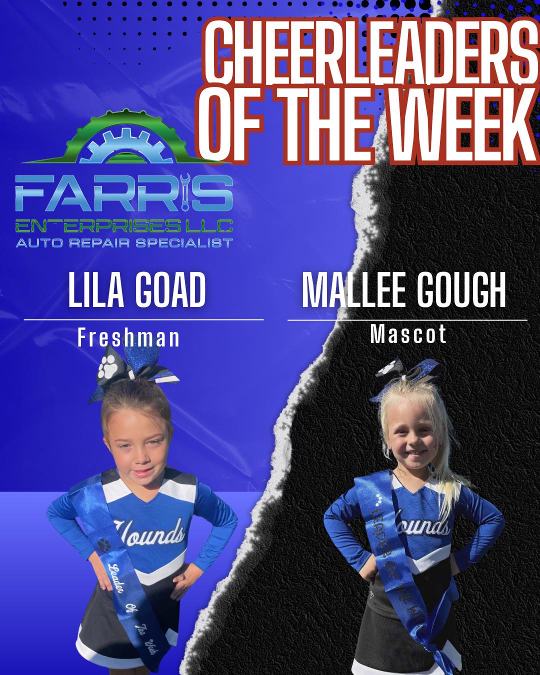 North - 📣 Farris Enterprises Cheerleaders of the Week 📣 Congratulations ...