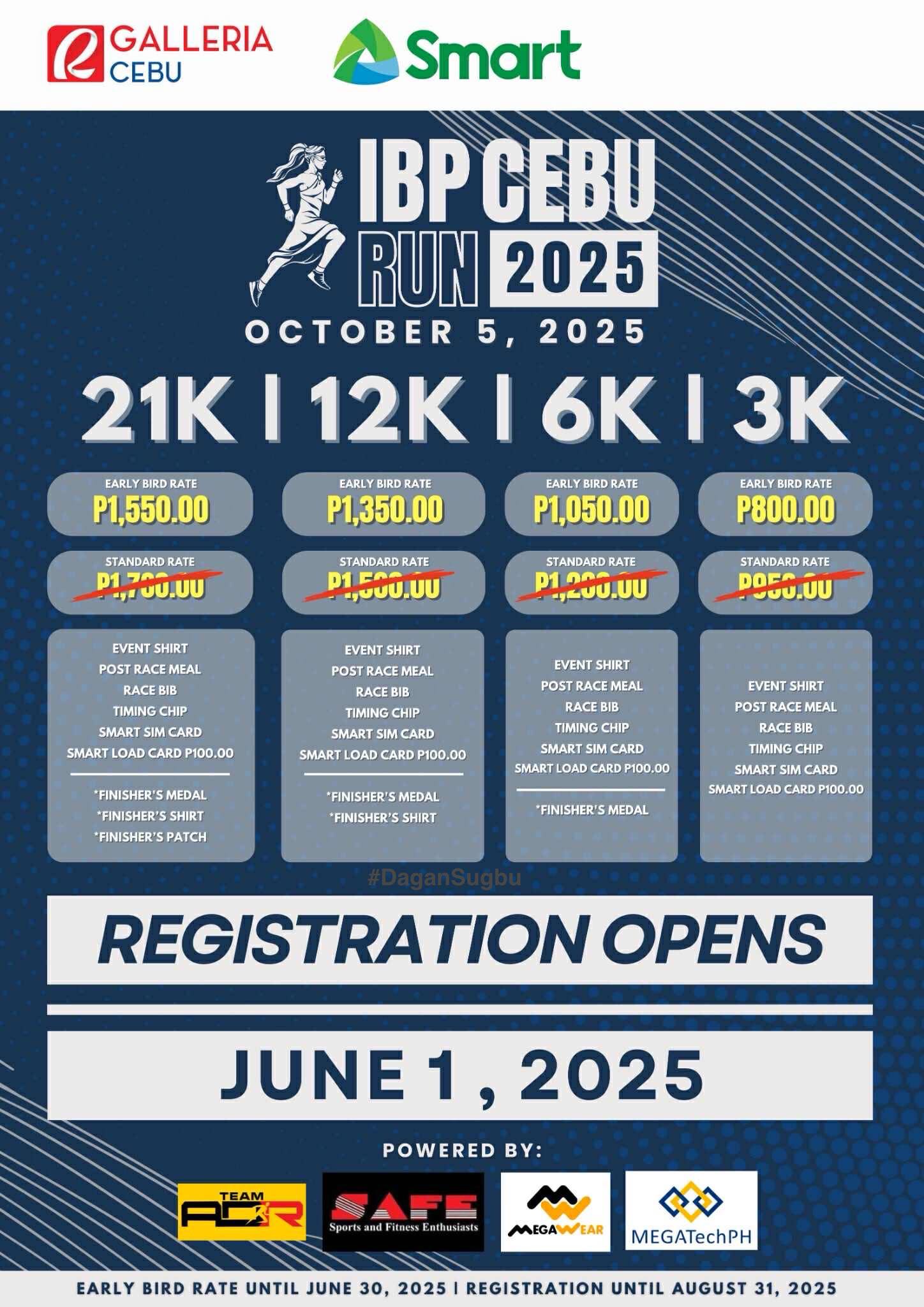 Dagan Sugbu - 🏃🏽‍♀️ IBP Run 2025 📆 October 5, 2025 📍 Cebu... | Facebook