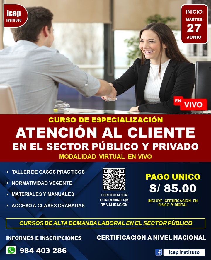 💻 CURSO DE ESPECIALIZACION... - ICEP Instituto Interamericano