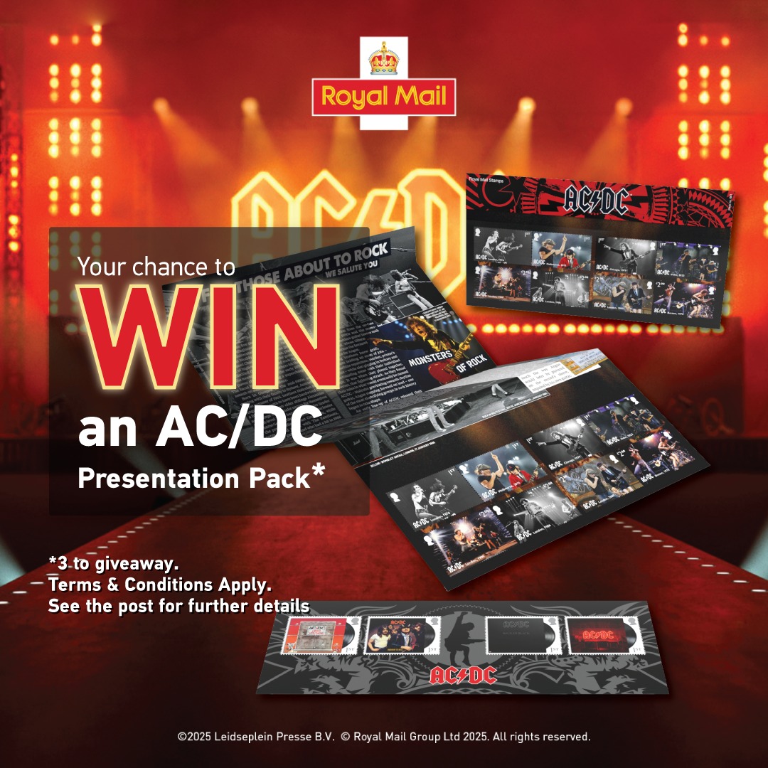 Royal Mail - Here's your chance to win an AC/DC...