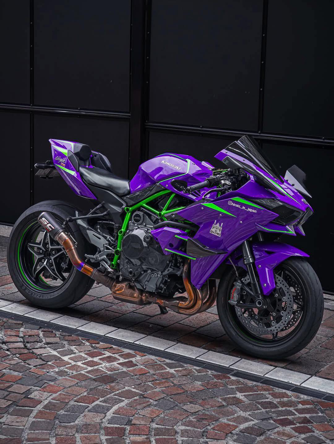 Kawasaki Ninja 🖤 @ten.zx_17 . . #kawasaki #kawasakizx10r
