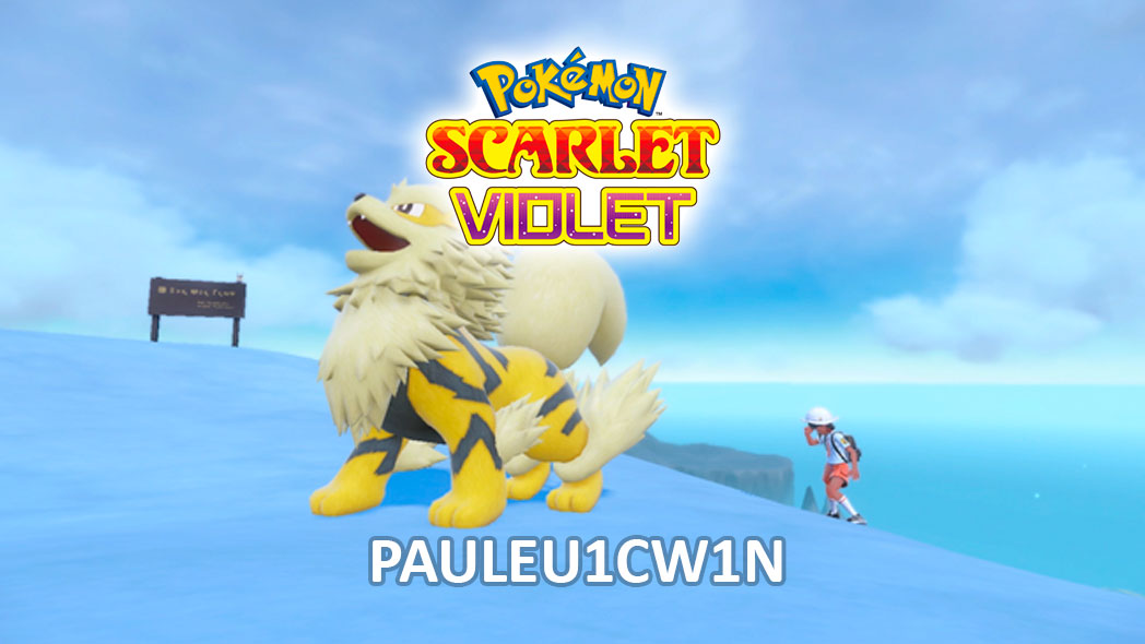 Evento Arcanine Shiny Pokémon Scarlatto E Violetto - Regalo Misterioso Con Bonus 2x1 - Battle Ready - Foto 1