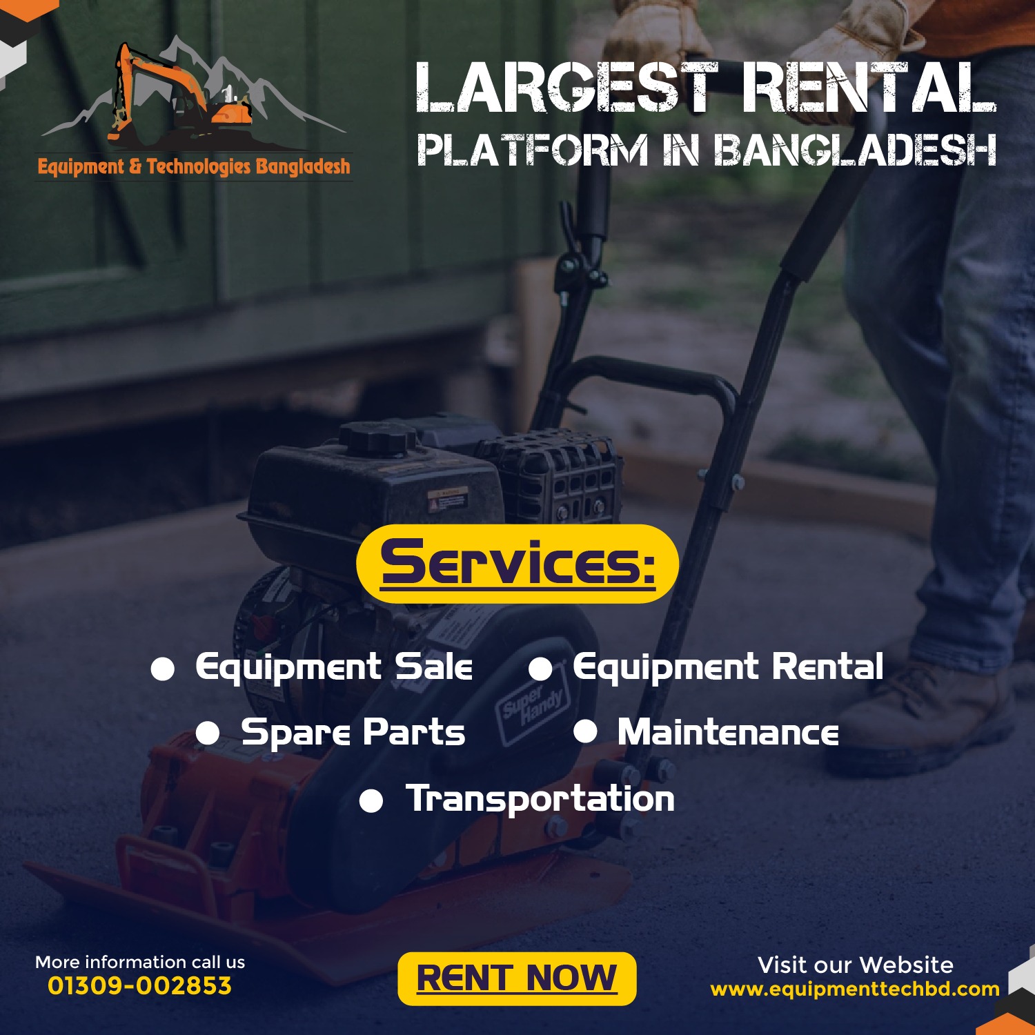 Equipment - 🔥Plate compactor for rent! #platecompactor Perfect for ...