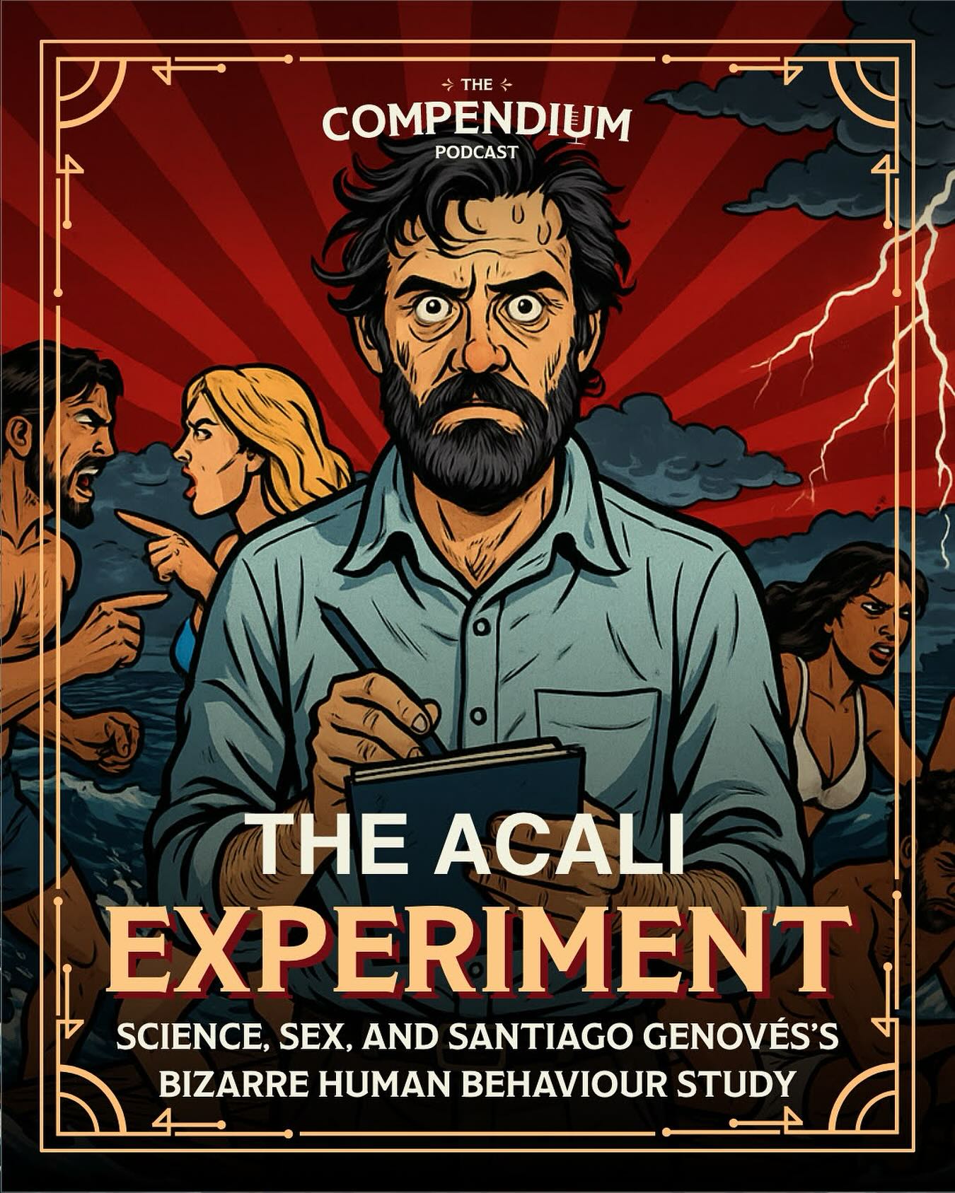 The Compendium - Ever heard of the “Sex Raft”? 🌊 In 1973, 11 strangers ...