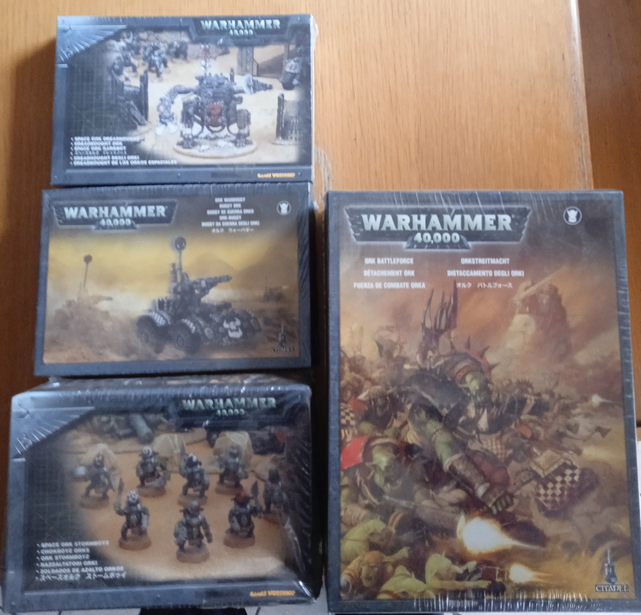 What is the value of sealed Orks models?