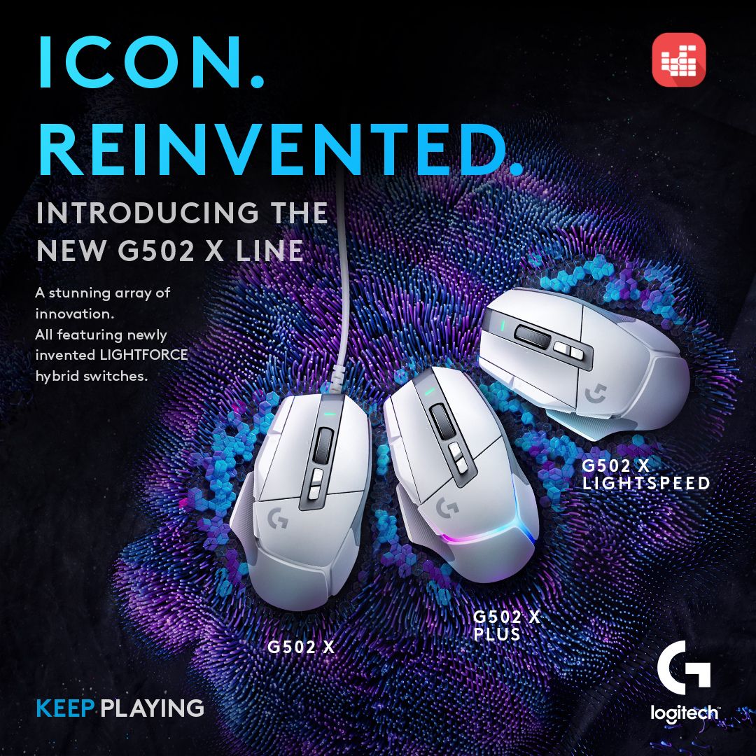 Mdcomputers.in - 🔥🎮 ICON. REINVENTED. 🔥🎮 The all-new G502...