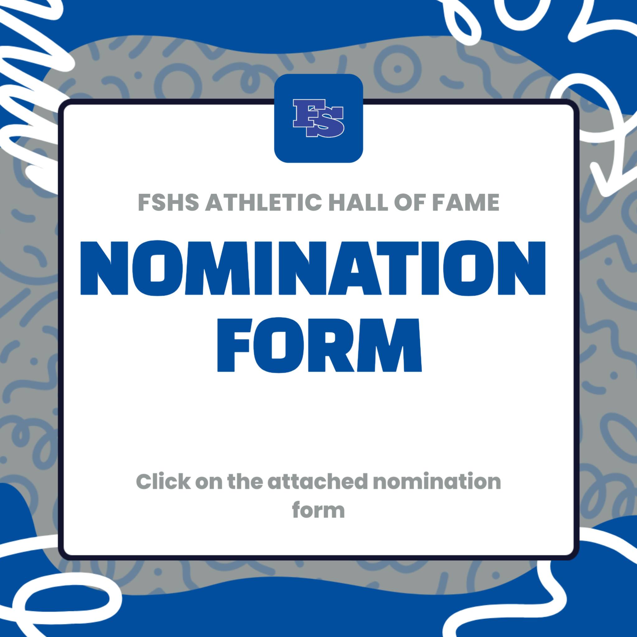 Franklin-Simpson - FSHS Athletics is accepting nomination forms for the ...