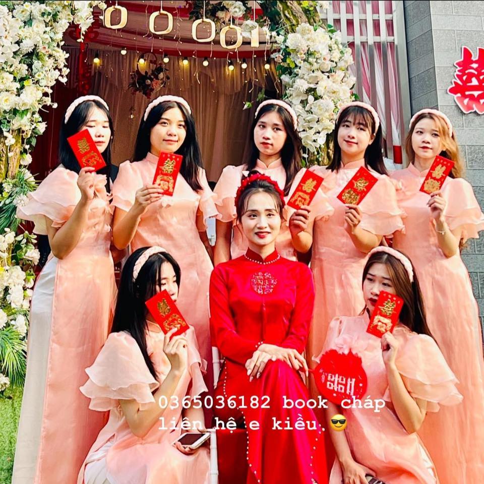 Dịch vụ bê cháp , lễ tân , bê cỗ Hưng Yên