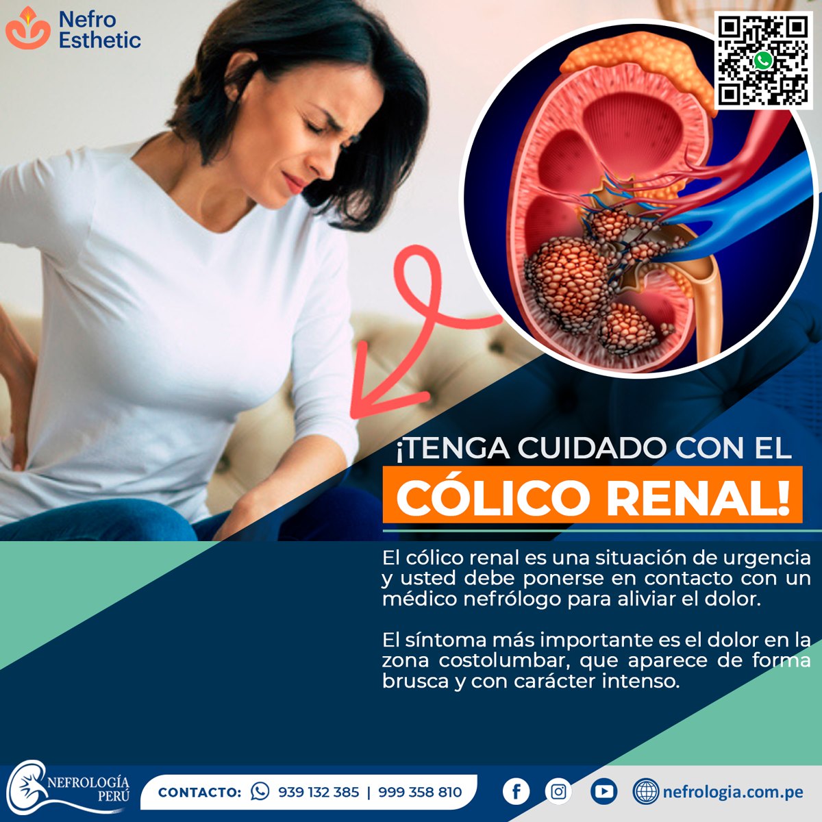 Nefrología Perú - 🚨 ¡SEPA QUÉ ES UN CÓLICO RENAL! 🚨 El...