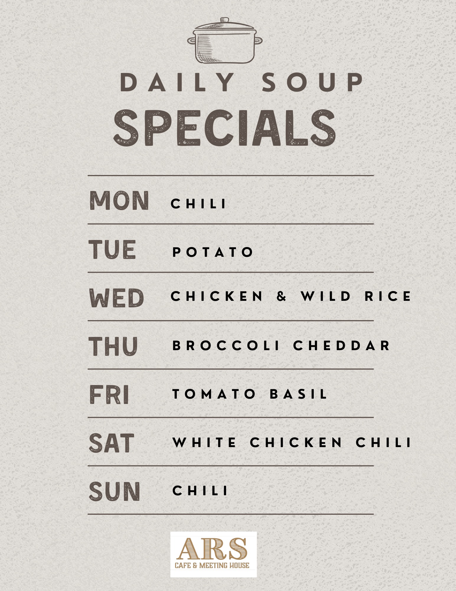 Guess what's back on the menu?... - Ars Cafe & Meeting House | Facebook