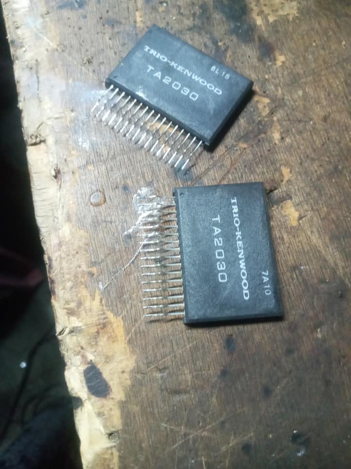 Kenwood KA-990D stereo amplifier after repair