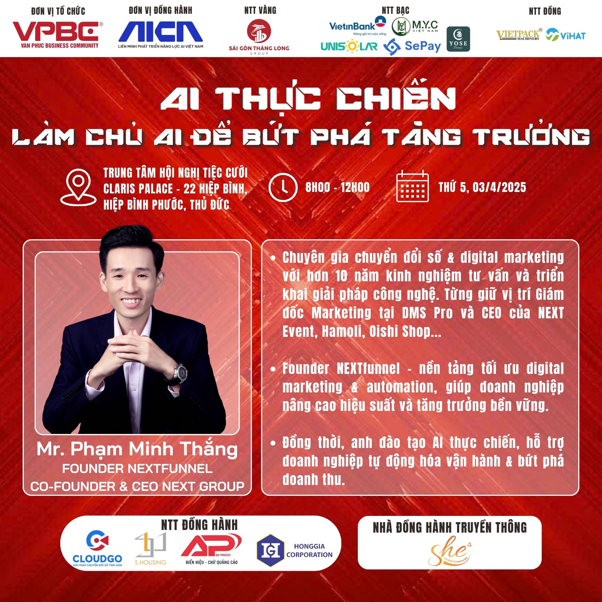 🚀 CHUYỂN ĐỔI SỐ &... - Cộng Đồng Doanh Nhân Vạn Phúc - VPBC | Facebook