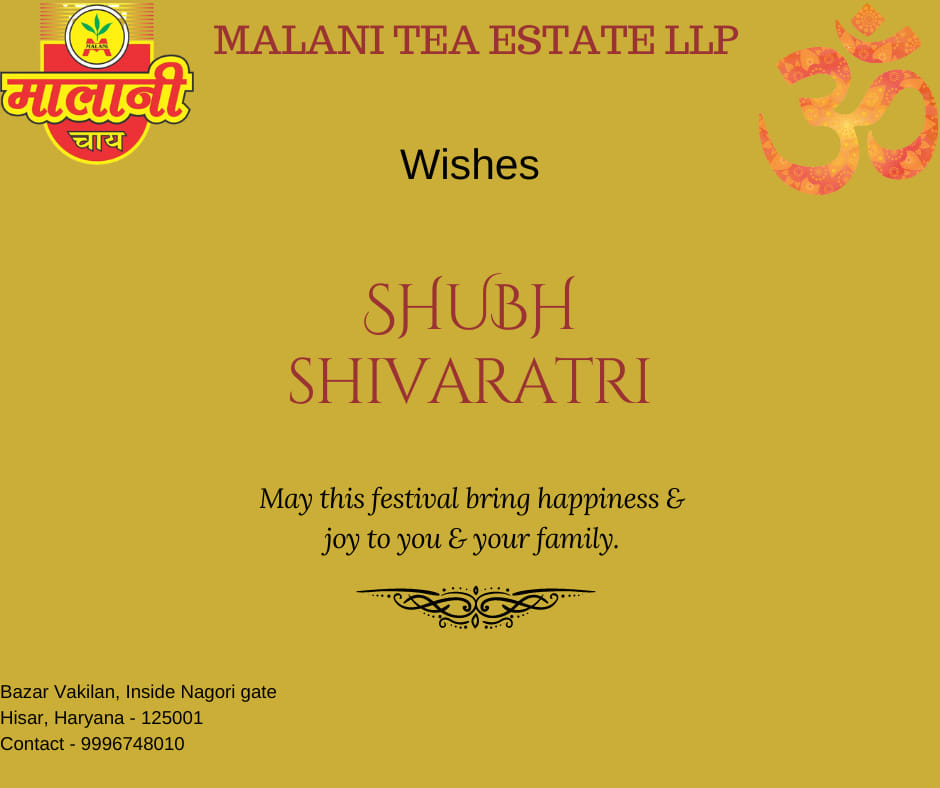 Malani Tea Estate LLP - Malani Chai | Hisar