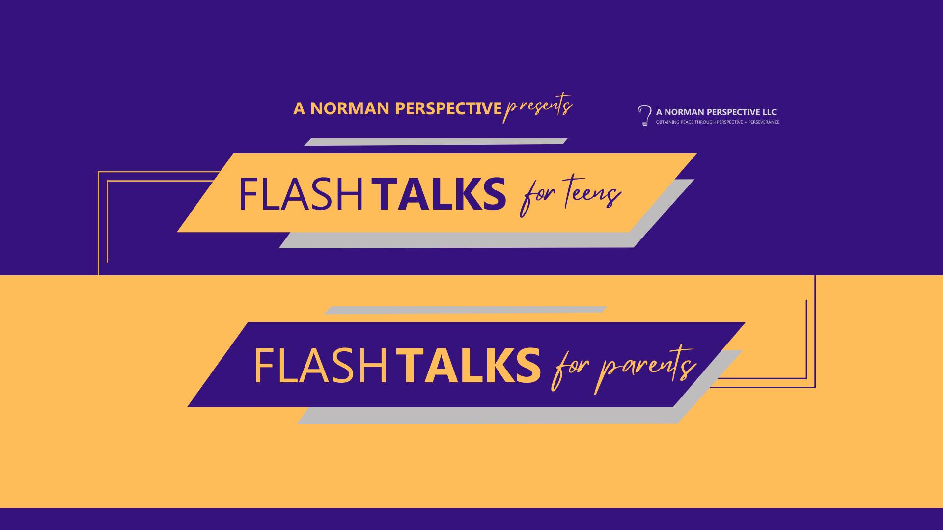 Flash Talks