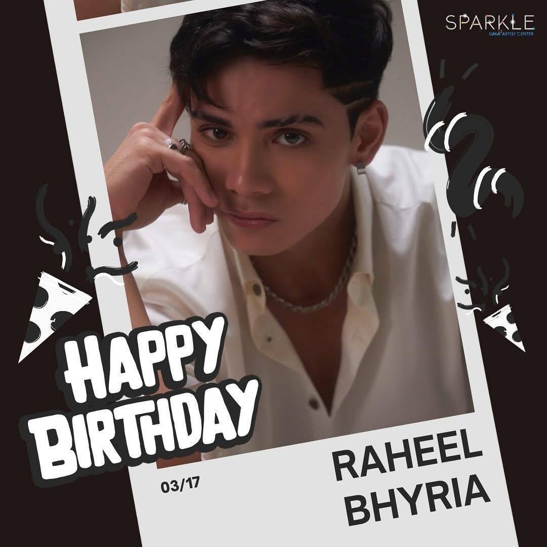 Raheel - Thank you GMA sparkle artists To all my Supporters Marming ...