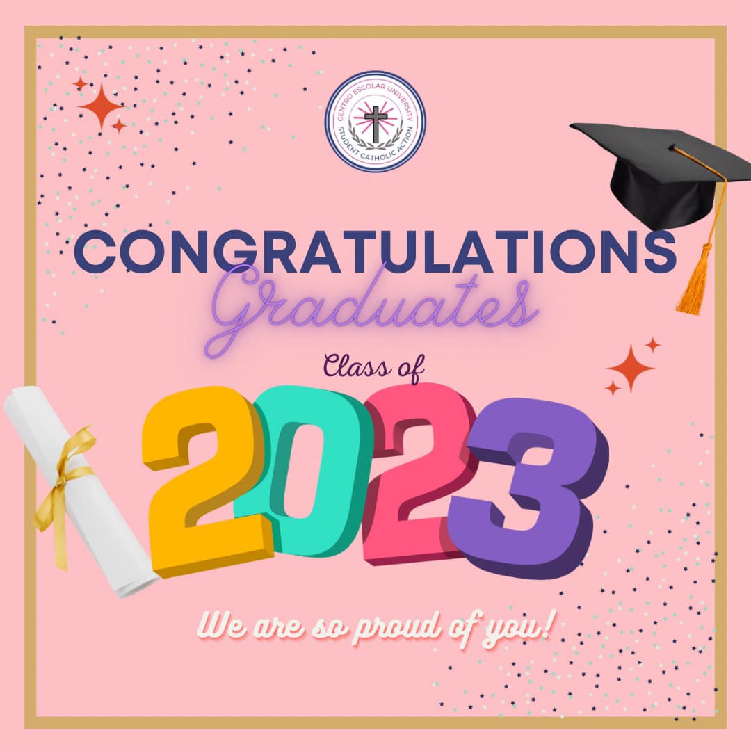 Congratulations to our SCA... - CEU Student Catholic Action