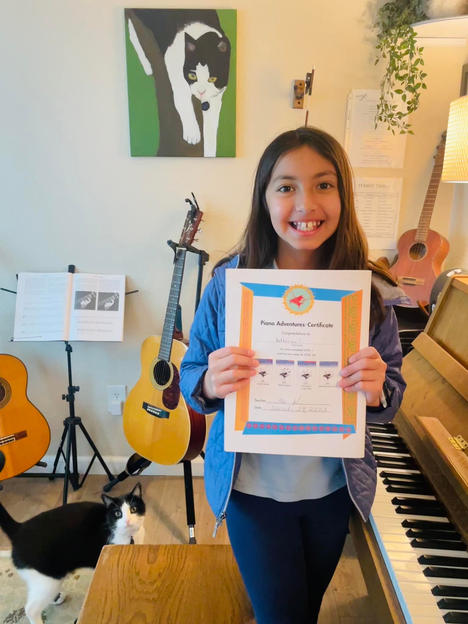 Congratulations to Katherine for... - Ms. Kim’s Piano Lessons | Facebook