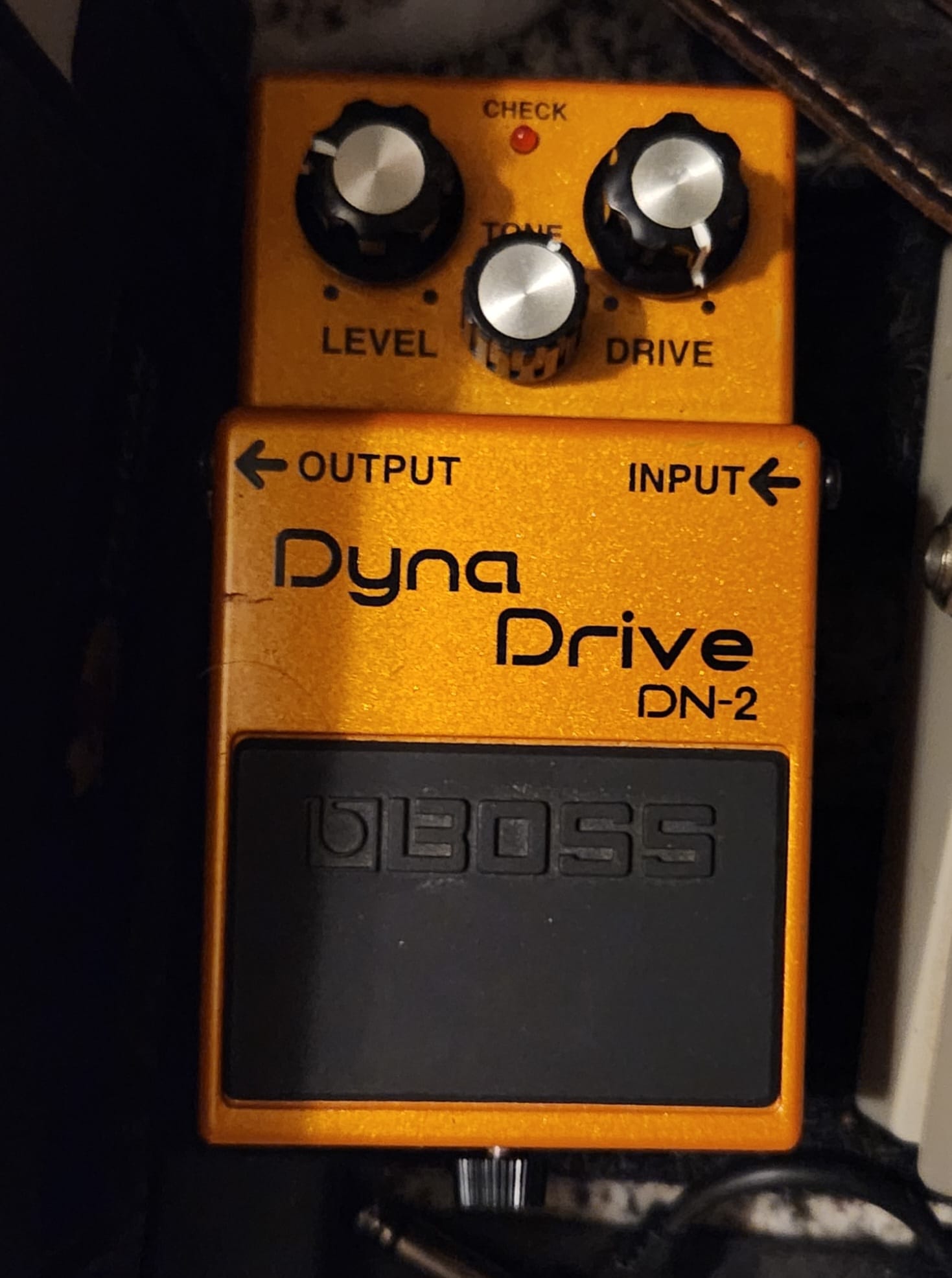 Added the Boss DN-2 Dyna Drive. Seriously underrated in my opinion.