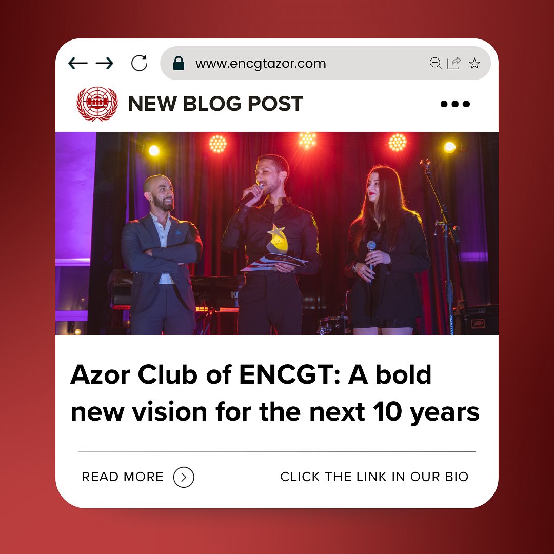 MUN ENCGT AZOR - 🌍 Join Club Azor's bold vision for the... | Facebook