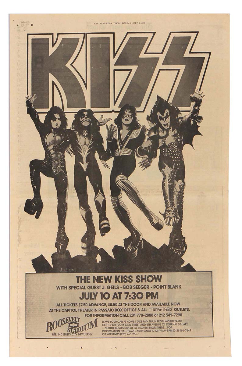 Are you going to the KISS DESTROYER TOUR?