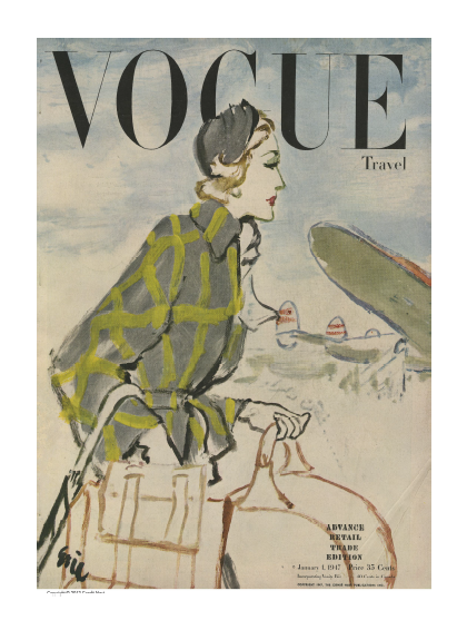 Vogue 1951, The Art of Travel.