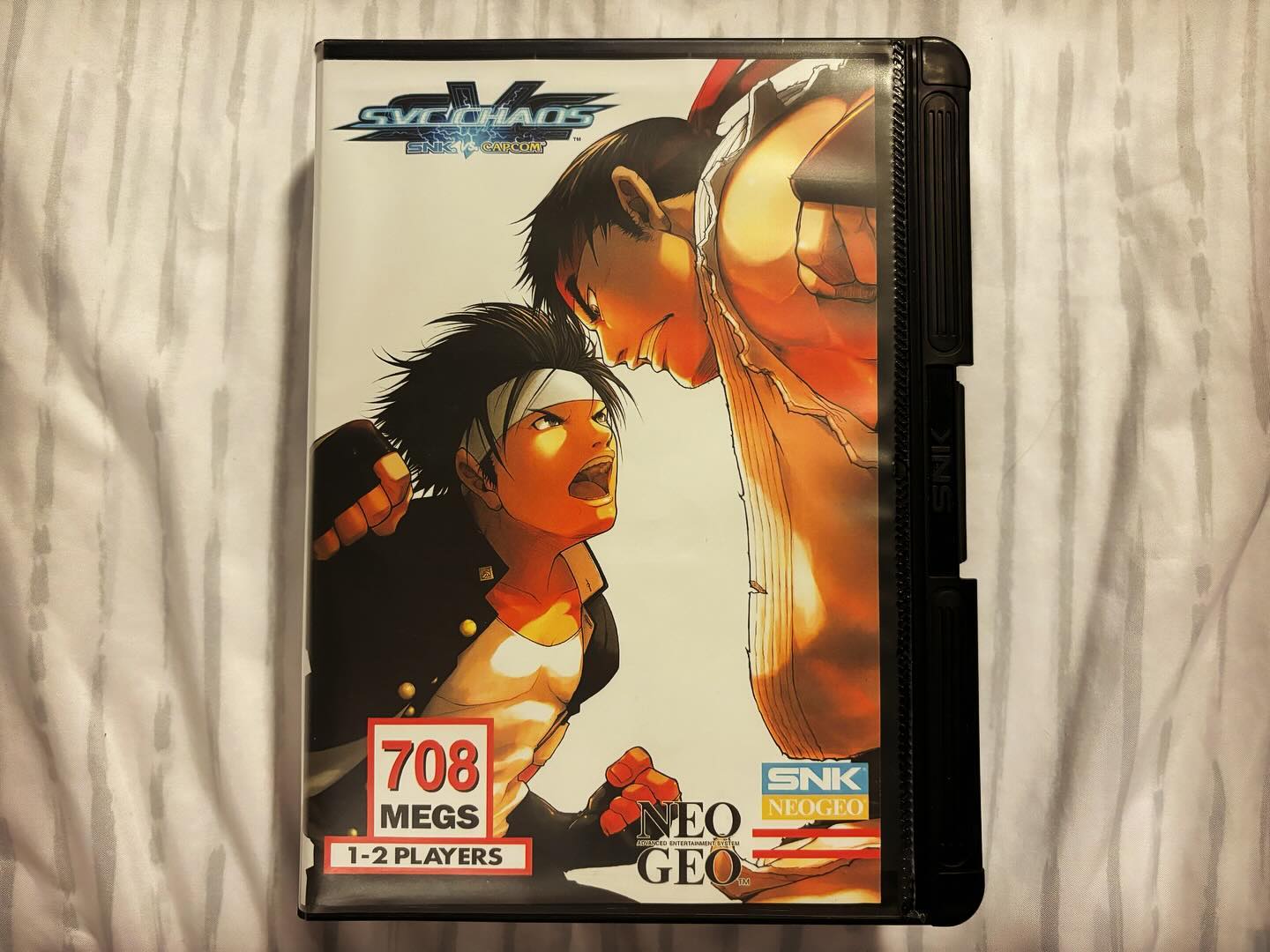 SVC Chaos for the Neo Geo AES. One of the last AES carts to be 