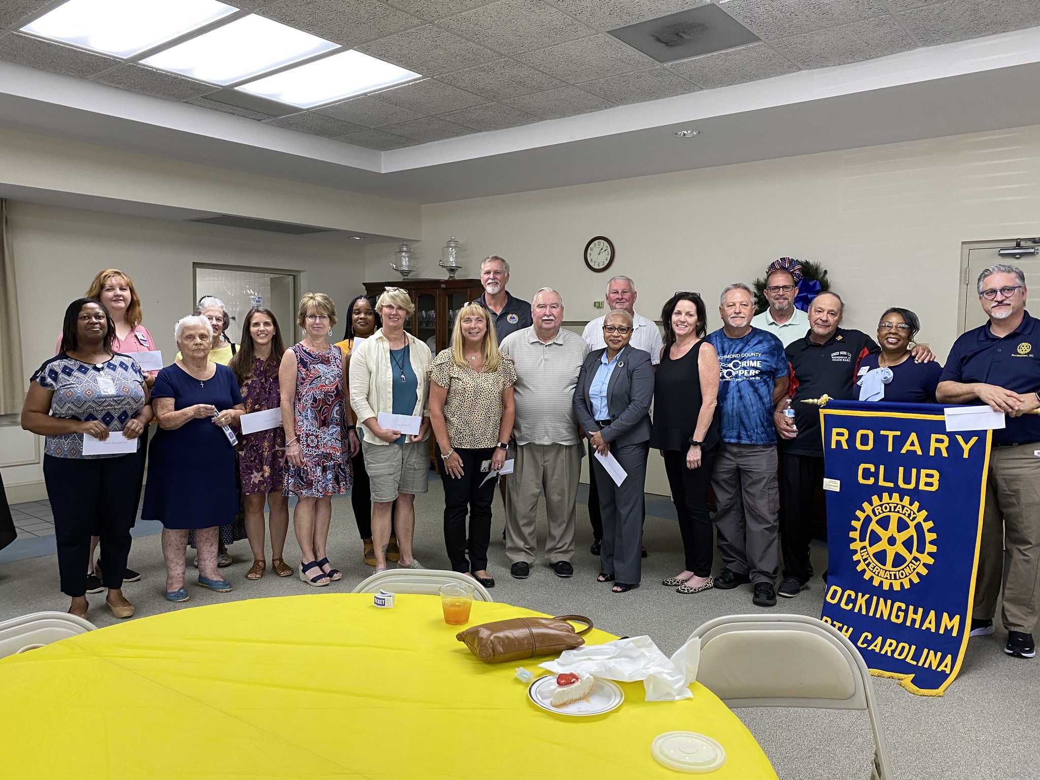 Thank you Rockingham Rotary Club... - Hamlet Senior Center