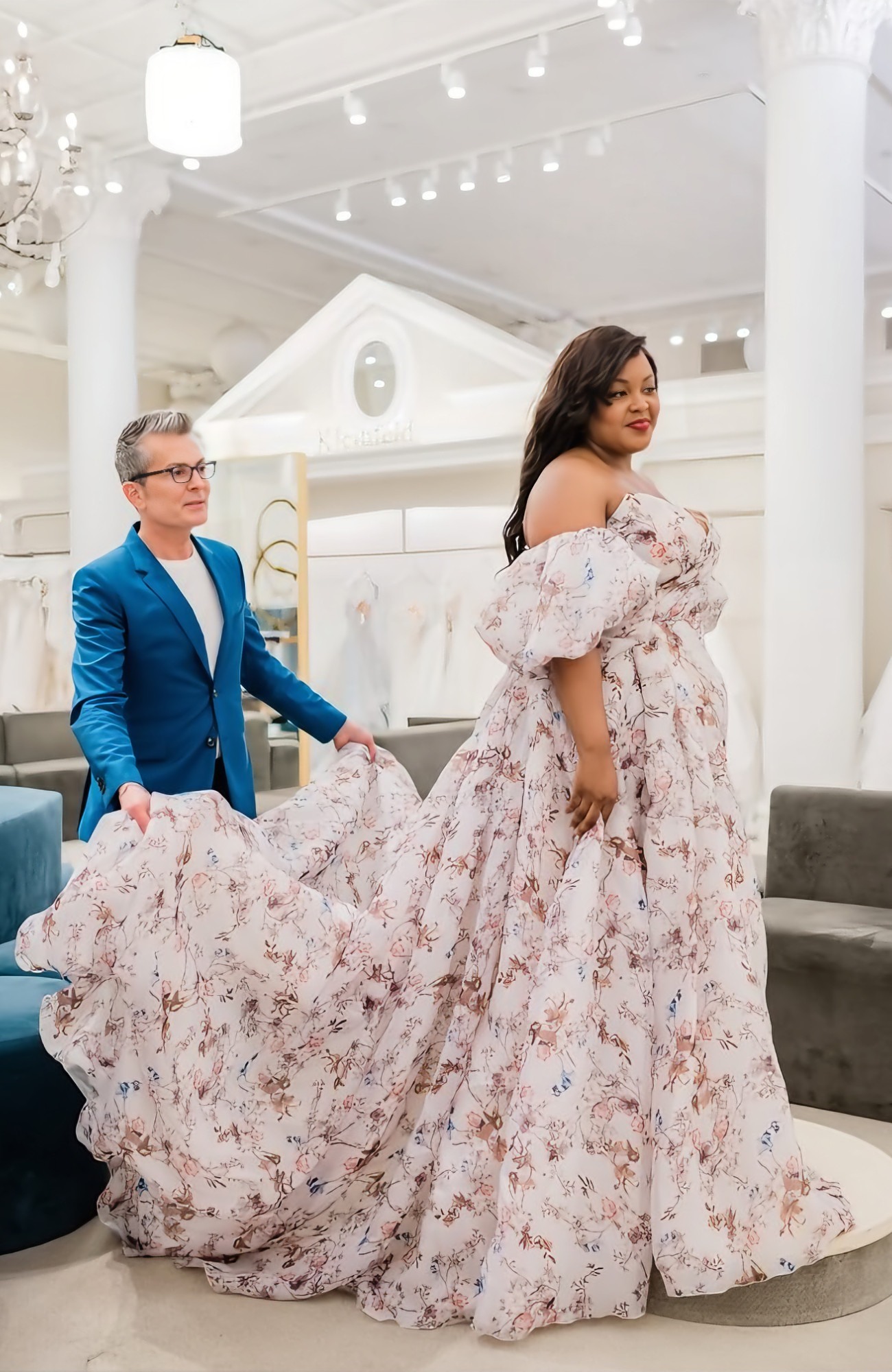 Backstage moments at the TODAY Show with Randy Fenoli and the