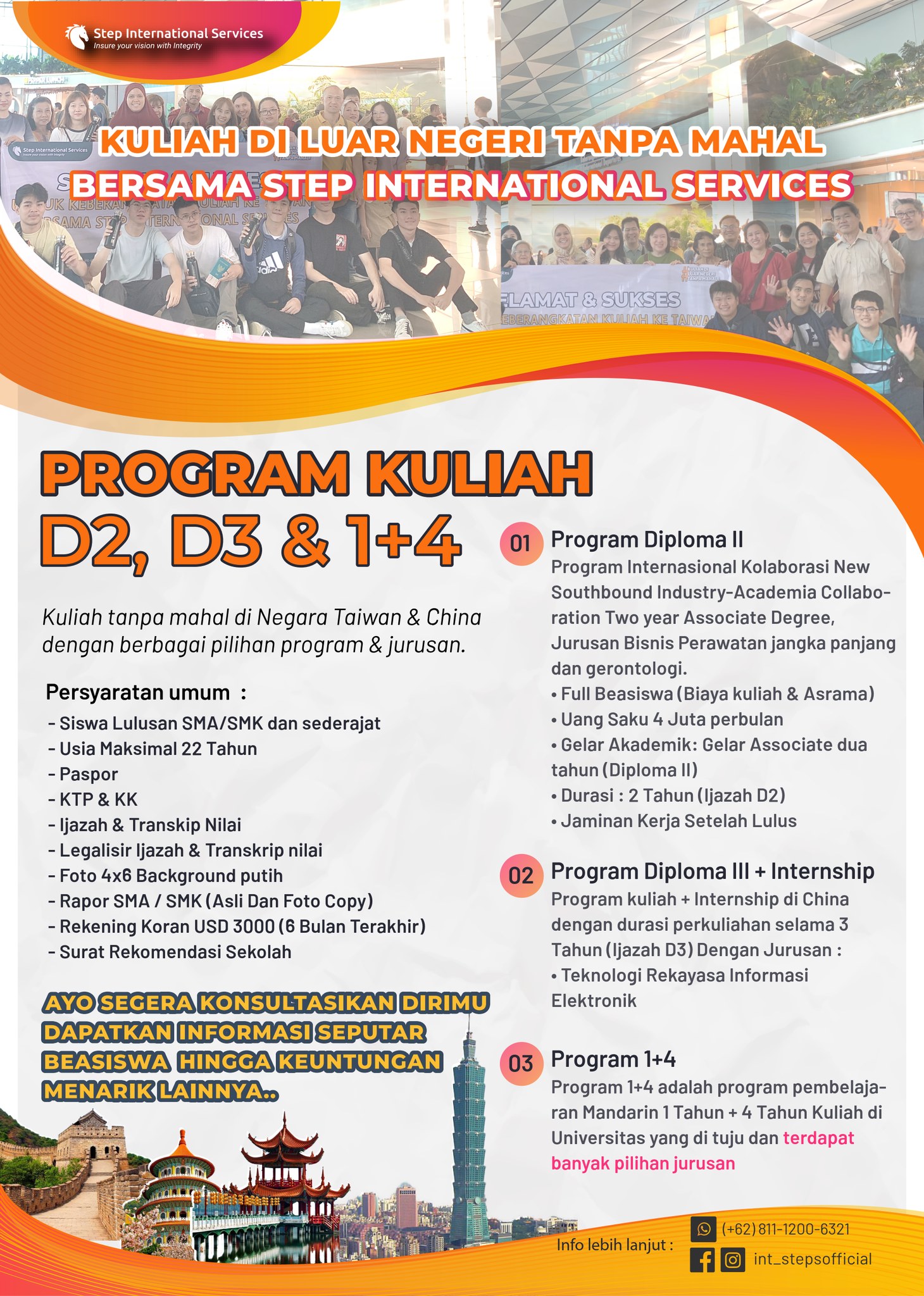 Step International Services | Jakarta