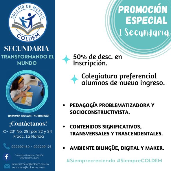 Ven y conoce nuestro proyecto... - Coldem, Colegio de México | Facebook