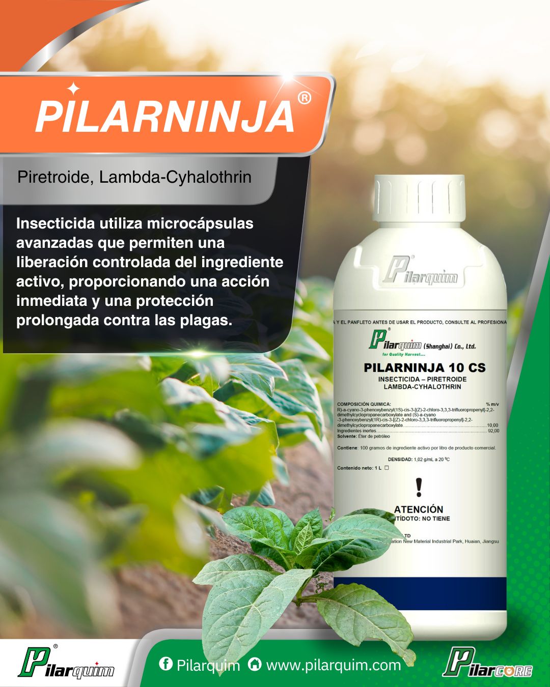 Pilarquim - 🦠⚡ Pilarninja es el insecticida de alto rendimiento que tu ...