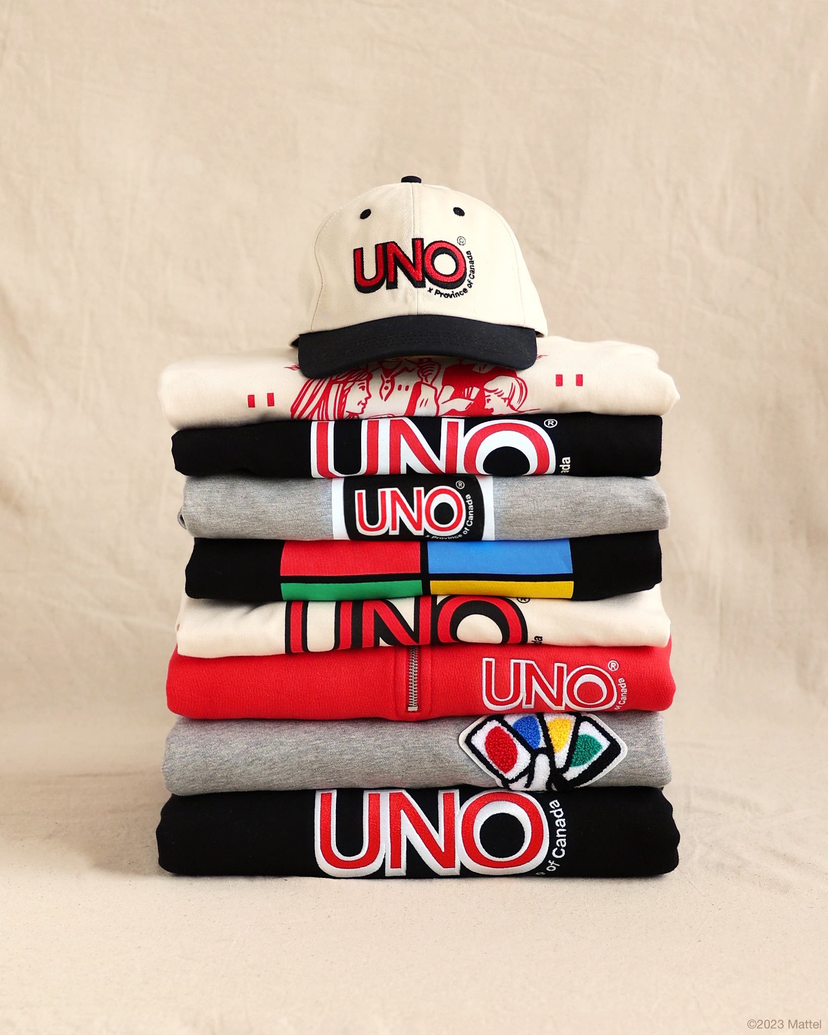 The UNO x Province of Canada collection is a tribute to when good