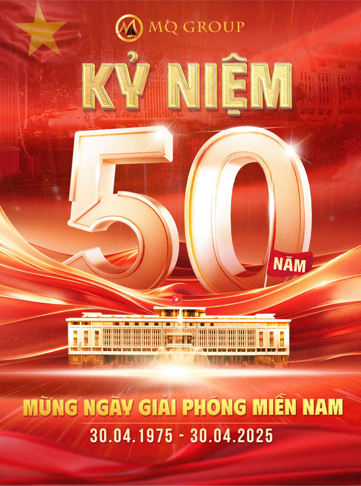 MQ GROUP - MQ GROUP TỰ HÀO CHÚC MỪNG 50 NĂM GIẢI PHÓNG... | Facebook