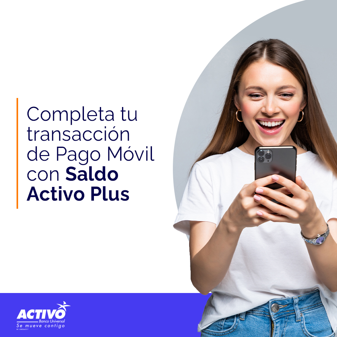 Banco Activo - Saldo Activo Plus te permite completar el... | Facebook