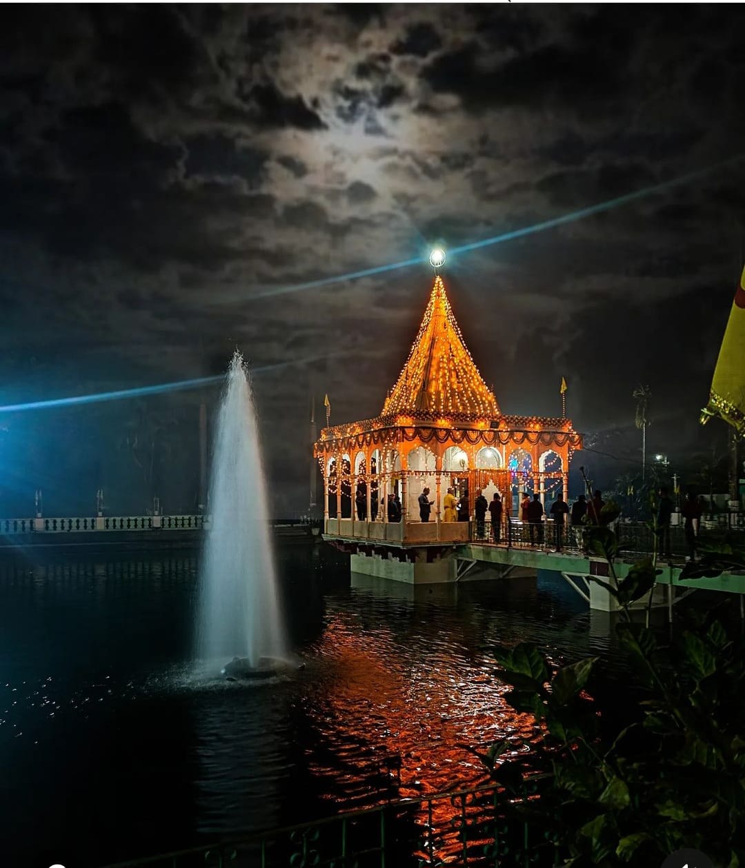 Jamalpur - Shivalaya also known as machali talab is lord Shiva temple ...