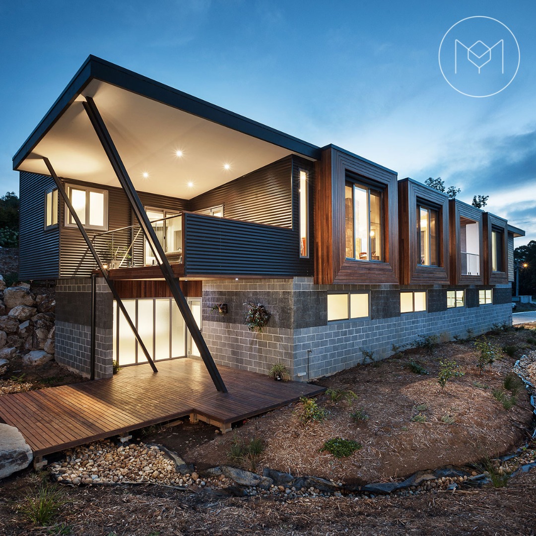Maxa - This double storey luxury home was built on an undeveloped ...