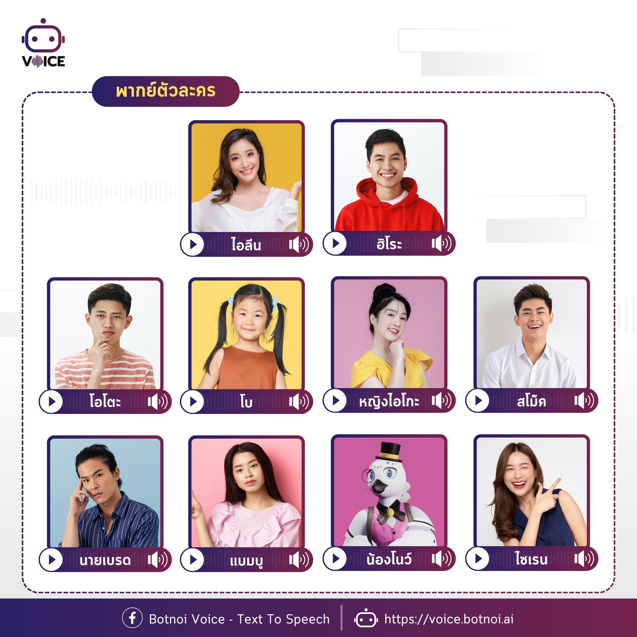 #แชร์เก็บไว้เลย... - Botnoi Voice - Text To Speech | Facebook