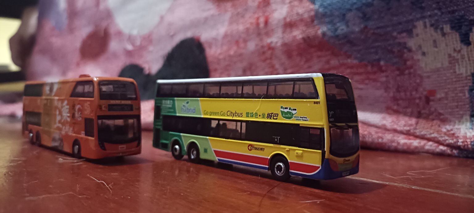 Enviro500 mmc hybird bus on route 219x | Hong Kong