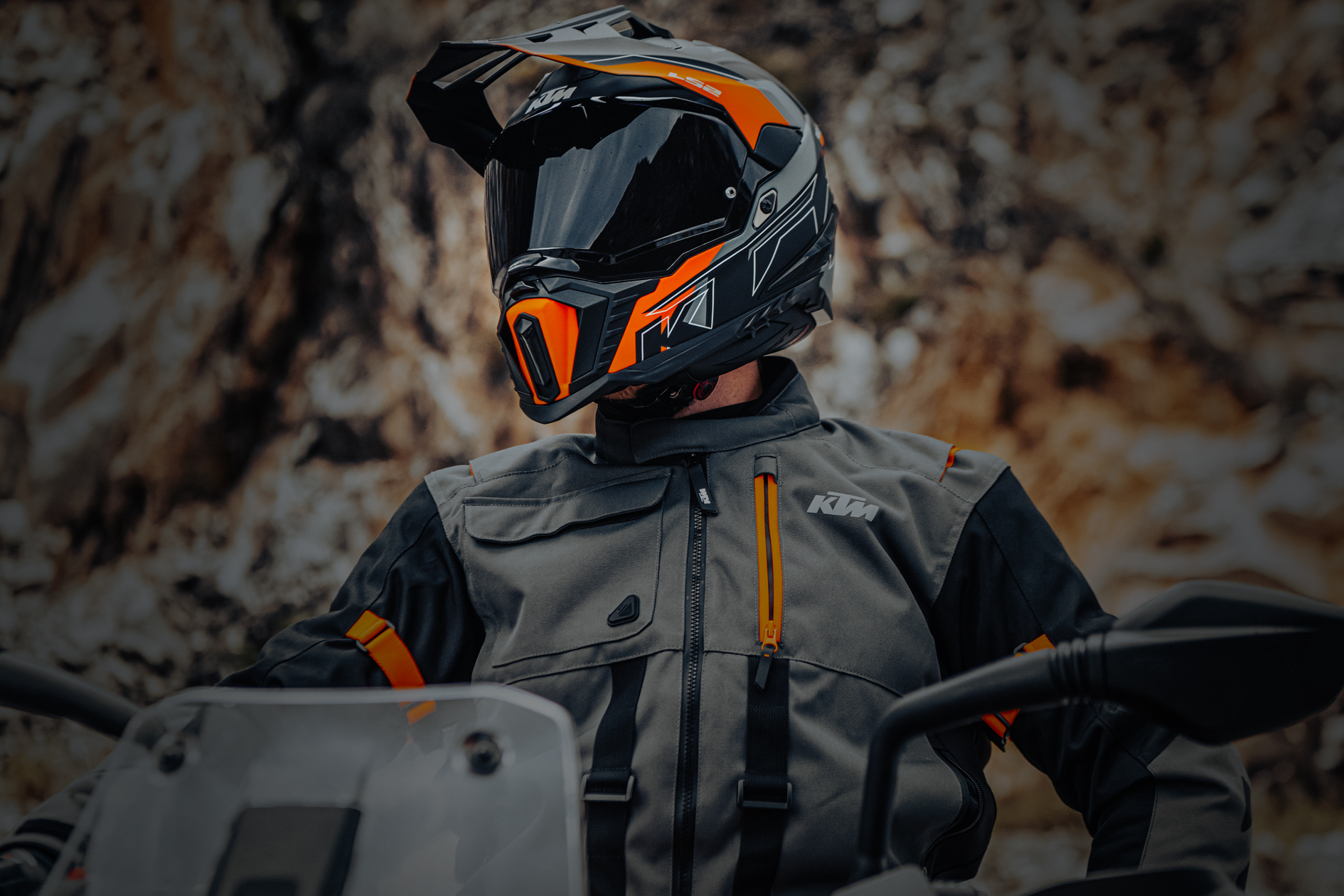 The KTM Kids Dynamic FX Helmet. Offering 'big boy' looks while