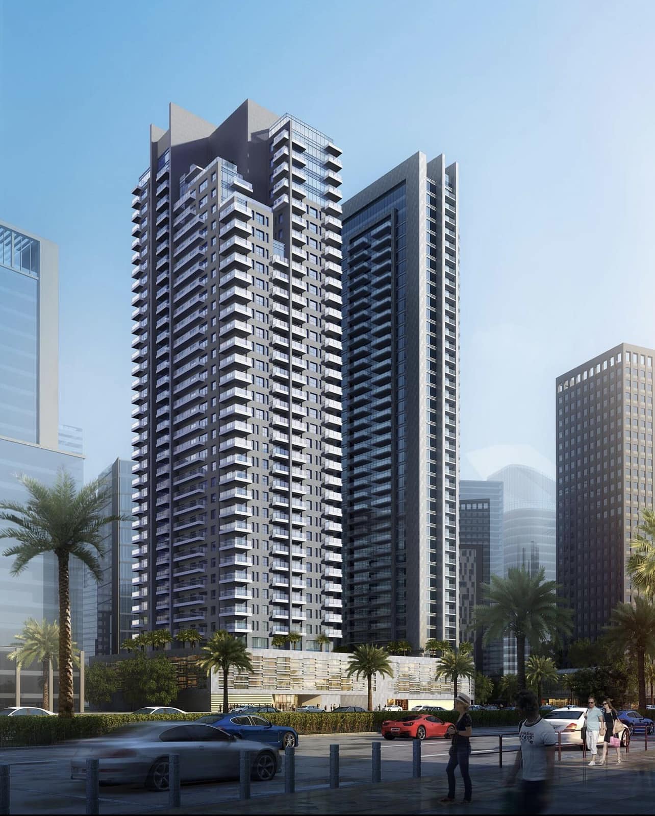 UNii Design - 👉 C1 and C2 Towers 👉 Abu Dhabi, United Arab...