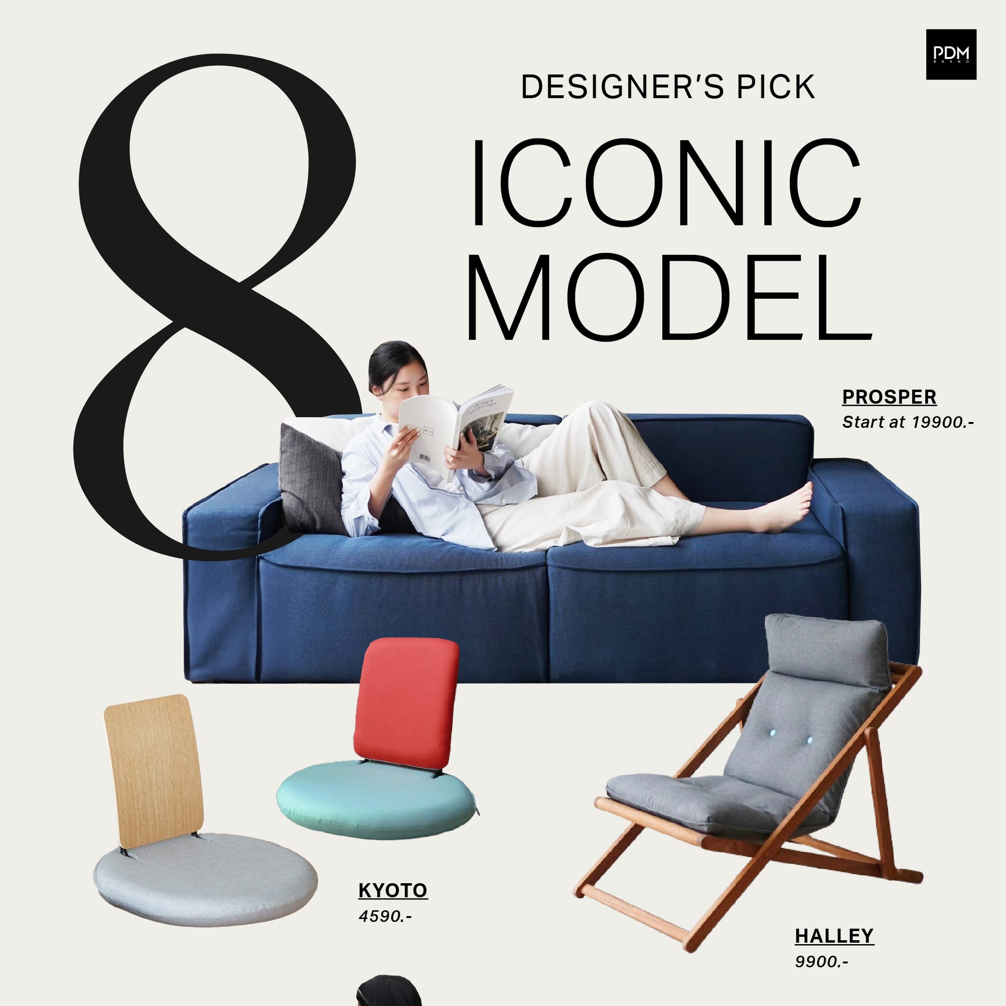 PDM BRAND - 🎉 PDM Designer's Pick 2023 : ICONIC MODEL