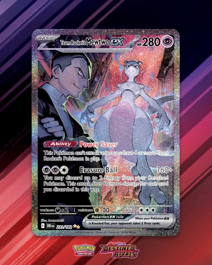 giovanni's mewtwo pokemon card Giovanni & – PokeGuard have for your premier collection. Team Rocket's Mewtwo EX 2025