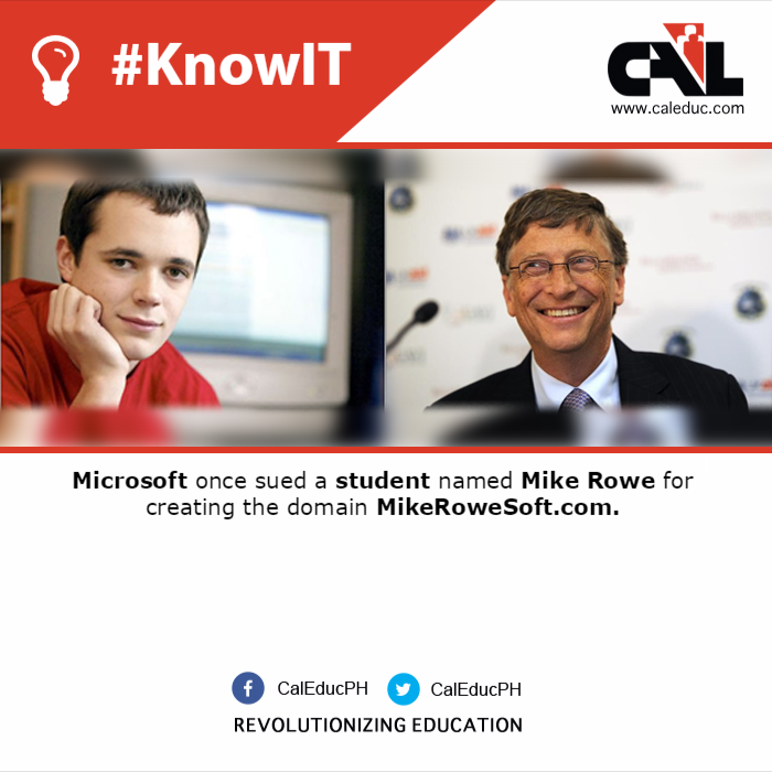 Computer Assisted Learning Philippines - Microsoft VS Mikerowesoft Read ...