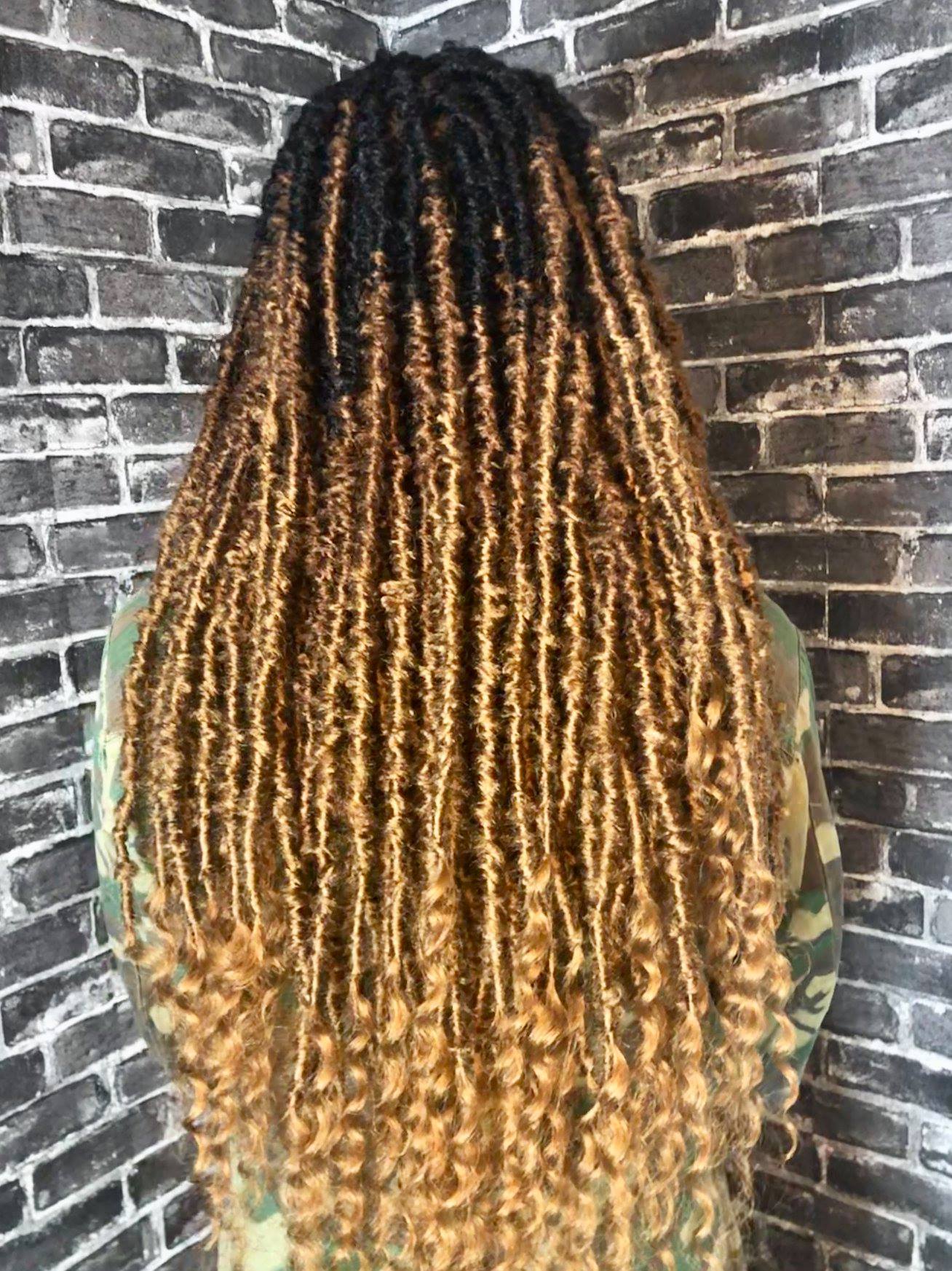 Tri Ombre Freedom Locs Colors 1b/30/27 For pricing & booking: https ...