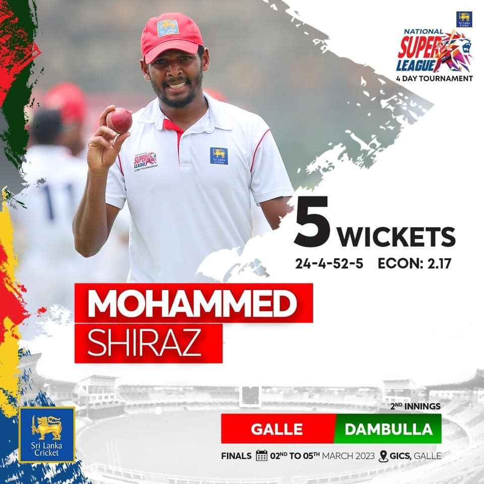 Mohamed Shiraz - The speedster Shiraz with an impressive... | Facebook