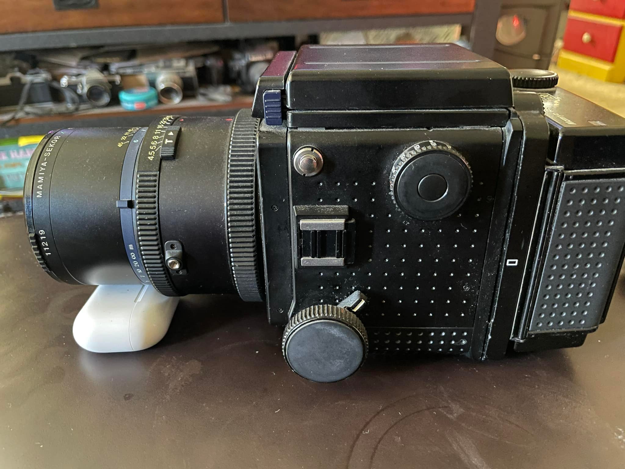 Mamiya Sekor Shift Z 75mm f/4.5 W lens compatibility with medium 