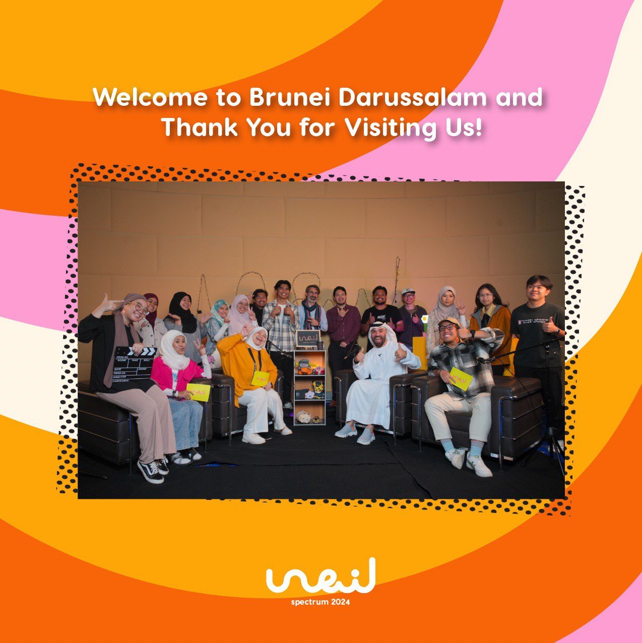 UBD Spectrum - A warm welcome to Khalid Al Ameri to Brunei... | Facebook