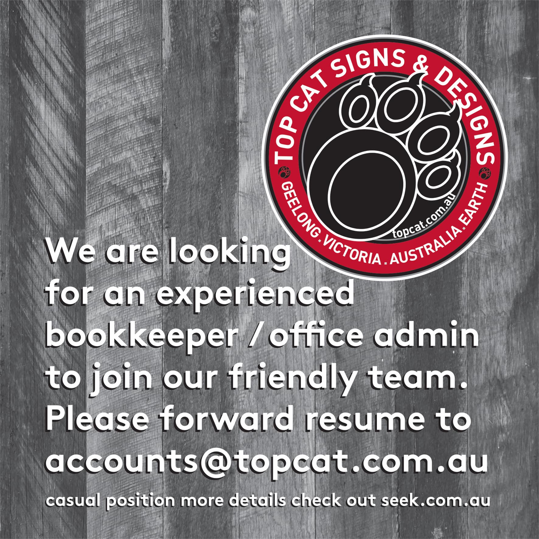 Top Cat Signs and Designs | Geelong VIC