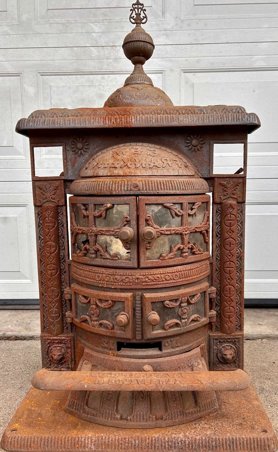 炉壇 Restoration of 1890s Anthracite Coal Burning Parlor Stove from