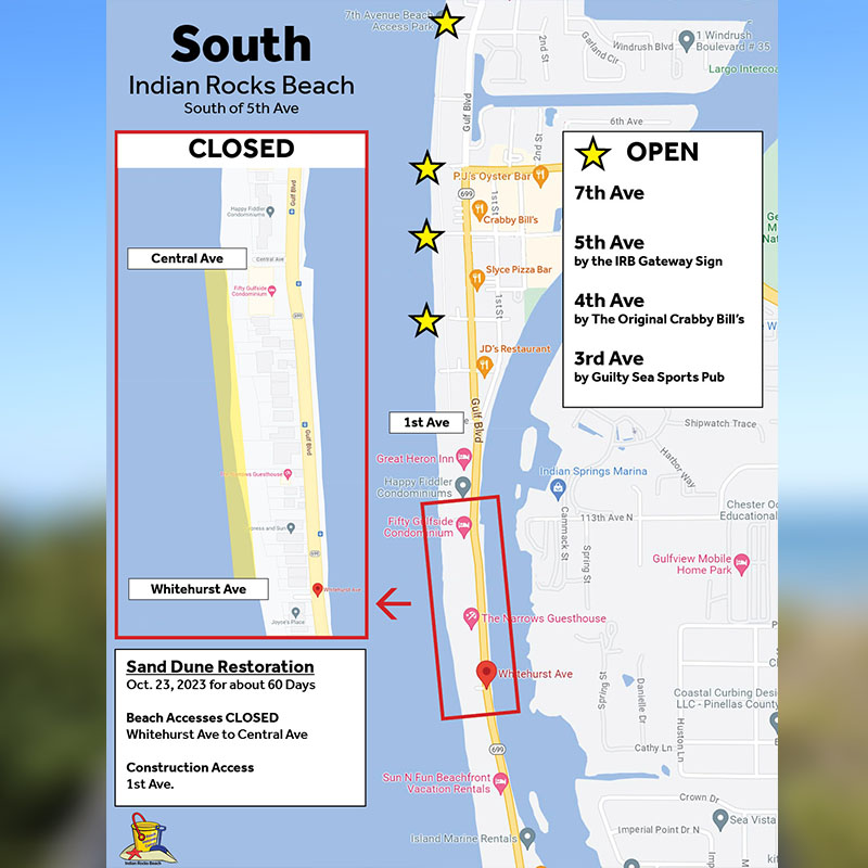 Here are maps that show where... - Indian Rocks Beach Love